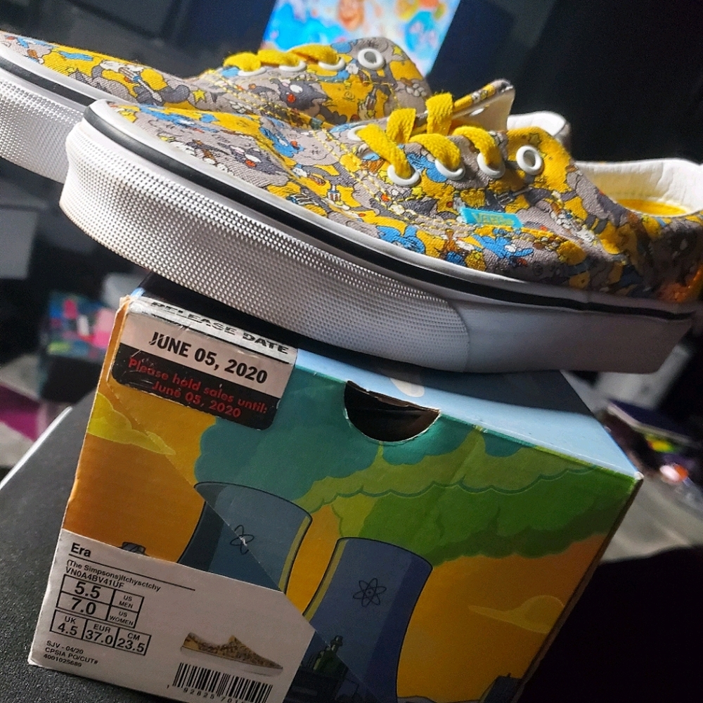 Itchy & scratchy SIMPSONS vans